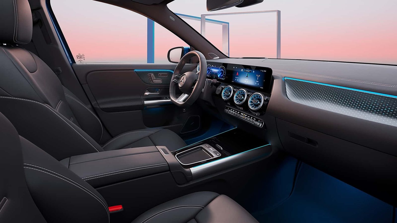 Mercedes-Benz EQA 2025 — интерьер, второй ряд сидений, рынок internal_mvp