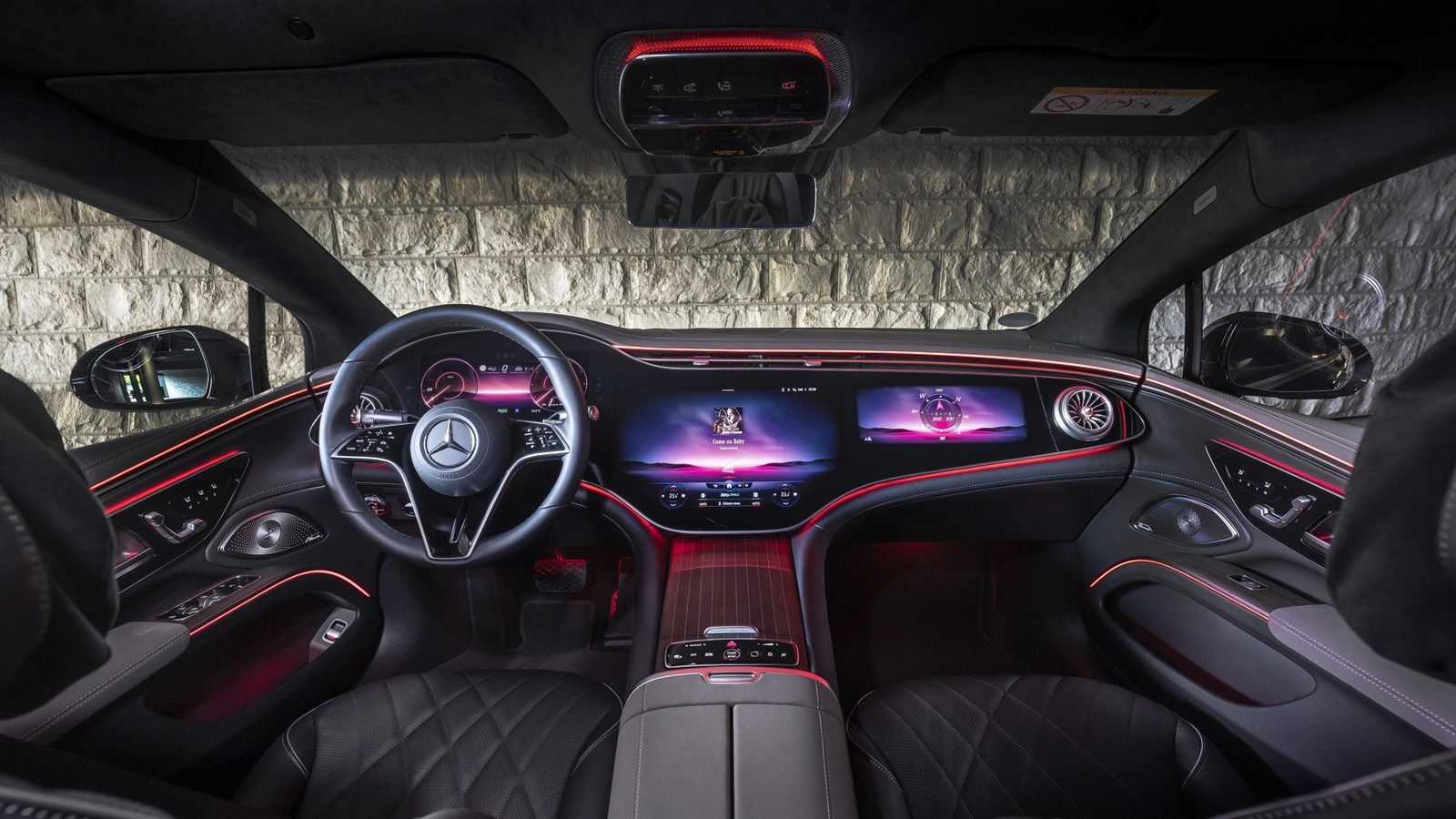 Mercedes-Benz EQS 2025 — главное фото модели, интерьер, передняя панель, рынок internal_mvp