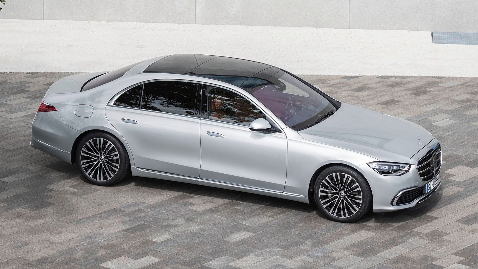 Mercedes-Benz S-Class PHEV 2025 — экстерьер, вид сбоку, рынок internal_mvp