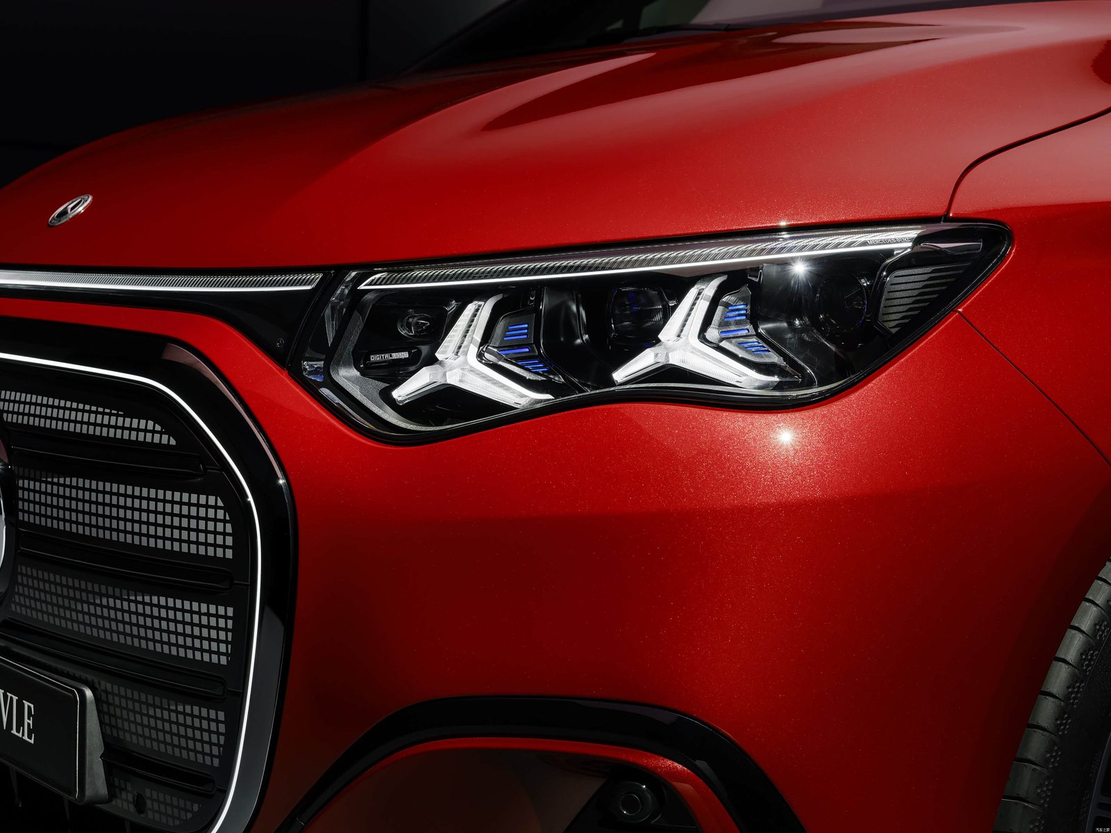 Mercedes-Benz VLE 2026 — экстерьер, front detail, рынок global