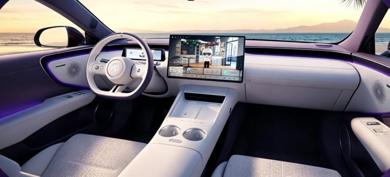 MG 07 PHEV 2026 — интерьер, передняя панель, рынок China