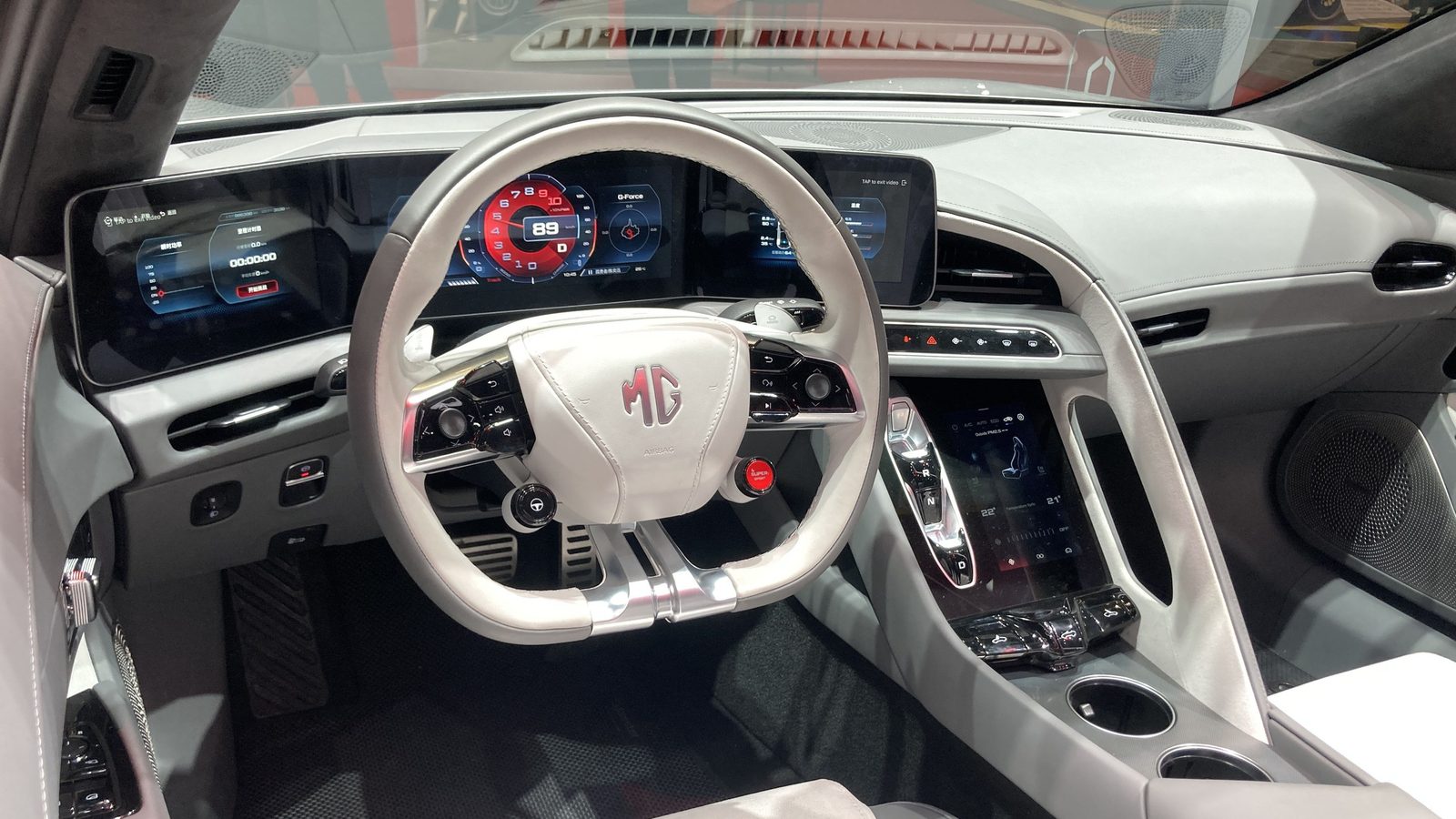 MG Cyberster 2024 — интерьер, второй ряд сидений, рынок internal_mvp