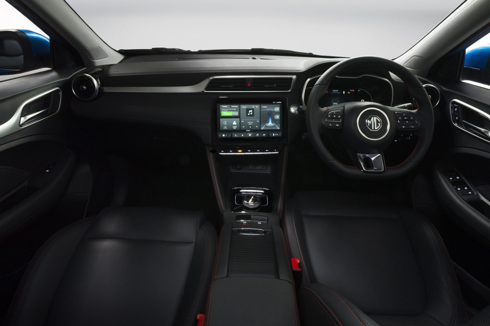 MG ZS EV 2021 — интерьер, второй ряд сидений, рынок internal_mvp