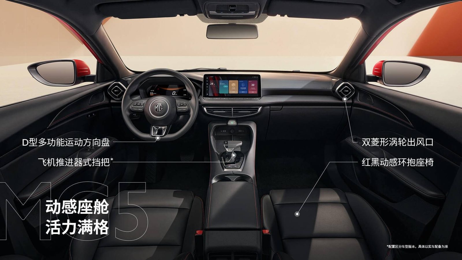 MG5 Electric 2022 — интерьер, второй ряд сидений, рынок internal_mvp