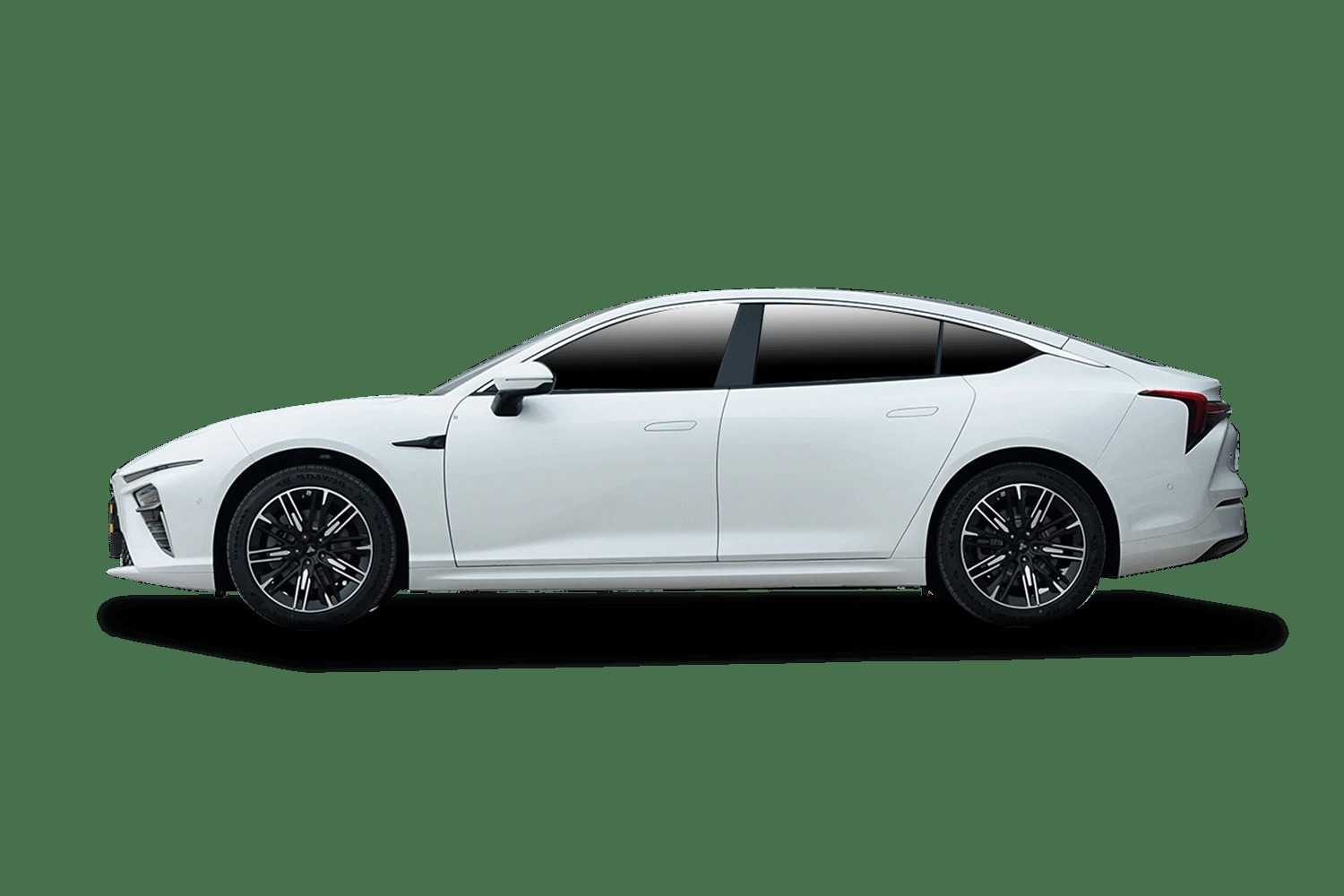 Neta S EV 2024 — экстерьер, side profile studio, рынок China Sohu model gallery reference