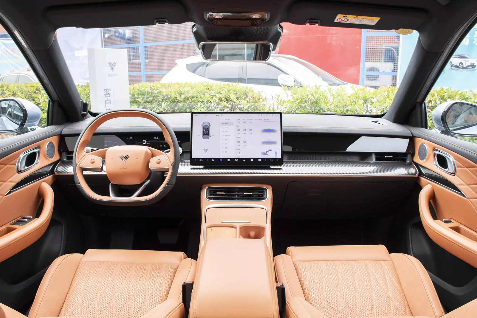 Neta S EV 2024 — главное фото модели, интерьер, передняя панель, рынок internal_mvp