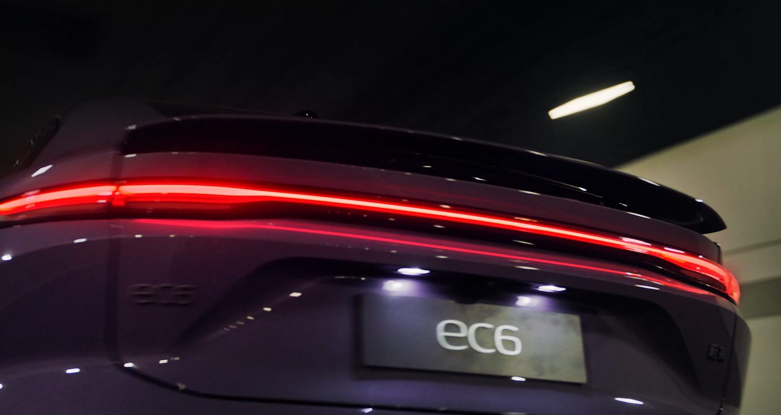 NIO EC6 2026 — экстерьер, rear light detail, рынок internal_mvp