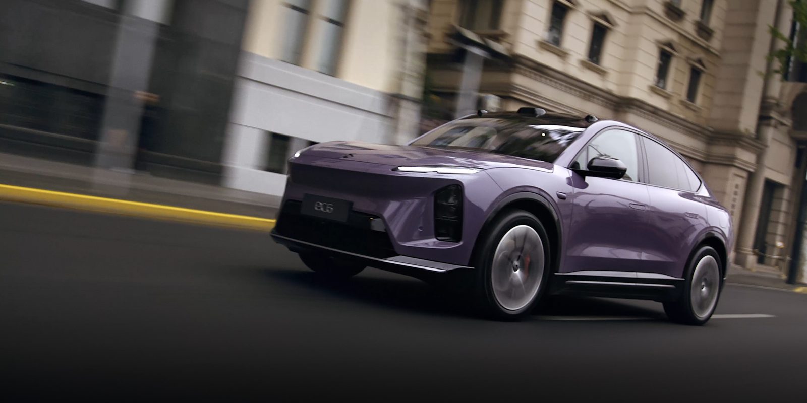 NIO EC6 2026 — главное фото модели, экстерьер, front 3q driving, рынок internal_mvp