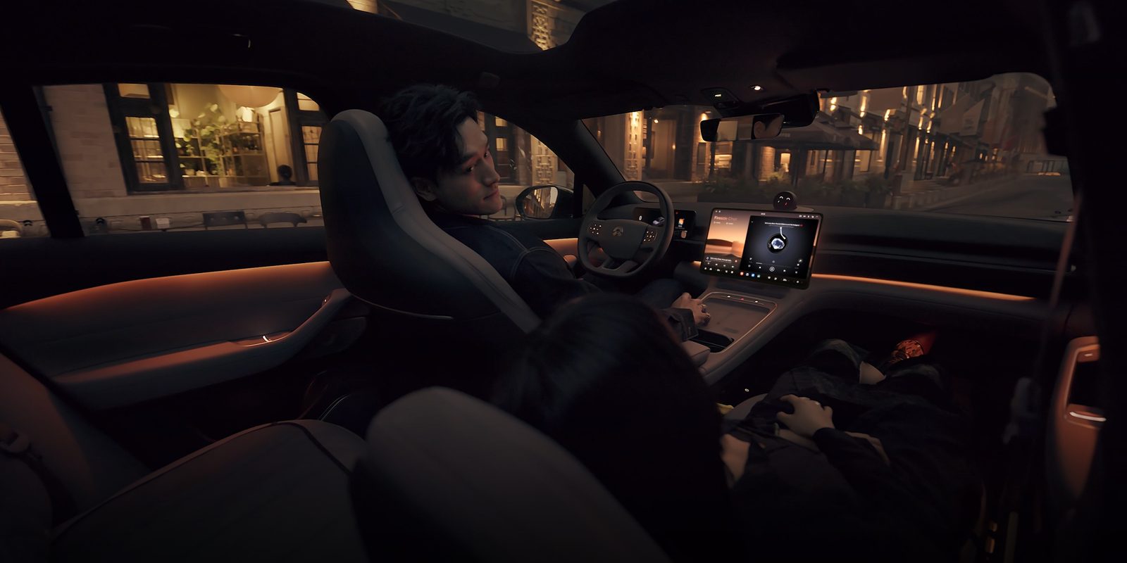NIO EC6 2026 — интерьер, night cabin, рынок internal_mvp