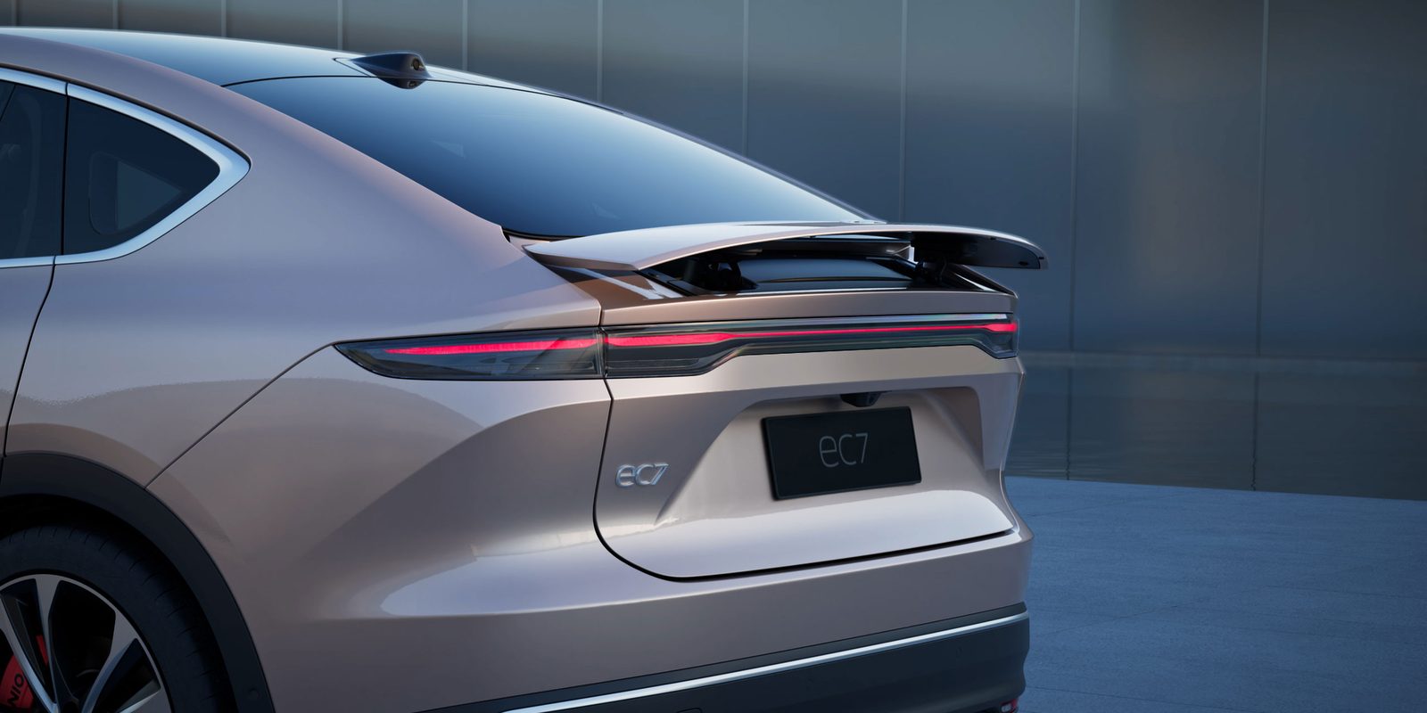 NIO EC7 2024 — экстерьер, rear detail, рынок global