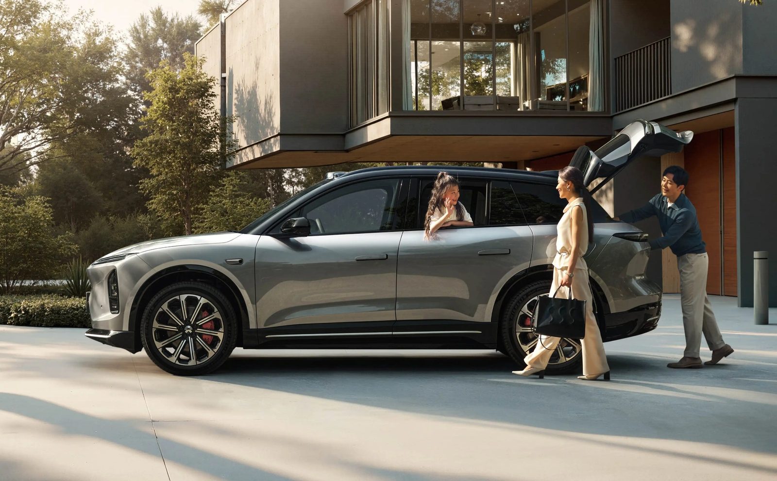 NIO ES6 2026 — экстерьер, вид сбоку