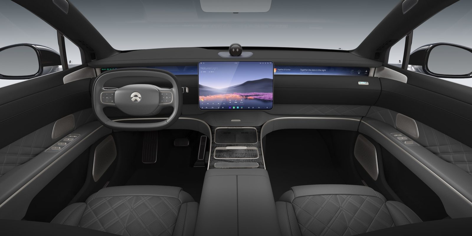NIO ET9 2025 — главное фото модели, интерьер, передняя панель, рынок internal_mvp