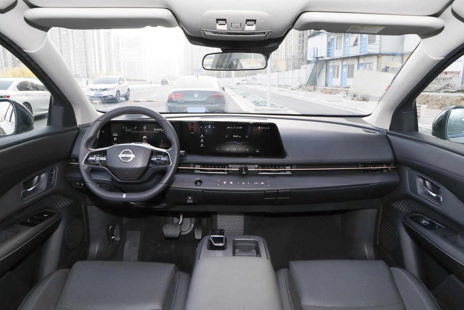 Nissan China Dongfeng Nissan Ariya China 2022 — интерьер, второй ряд сидений, рынок internal_mvp