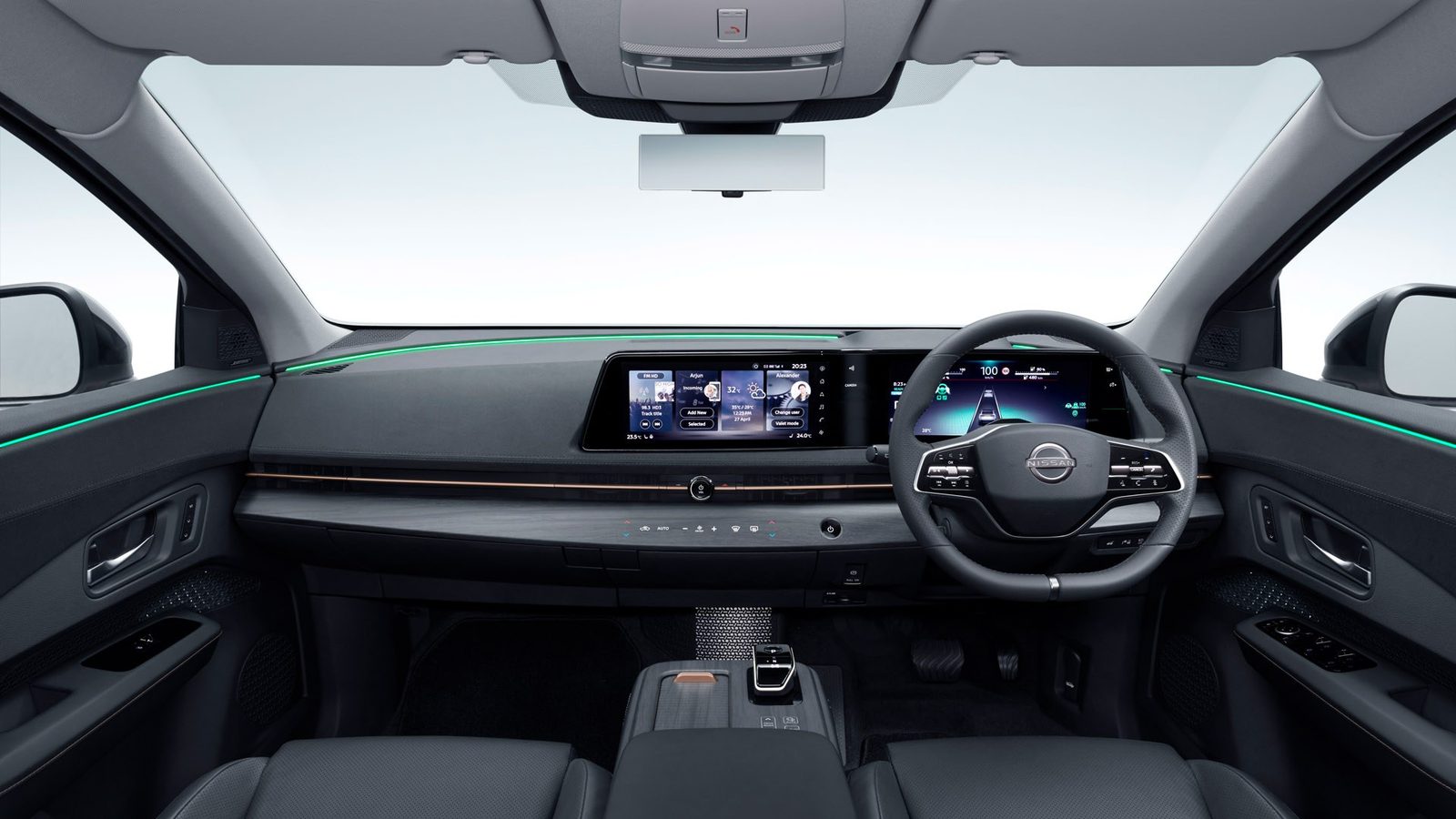 Nissan China Dongfeng Nissan Ariya China 2022 — интерьер, второй ряд сидений, рынок internal_mvp