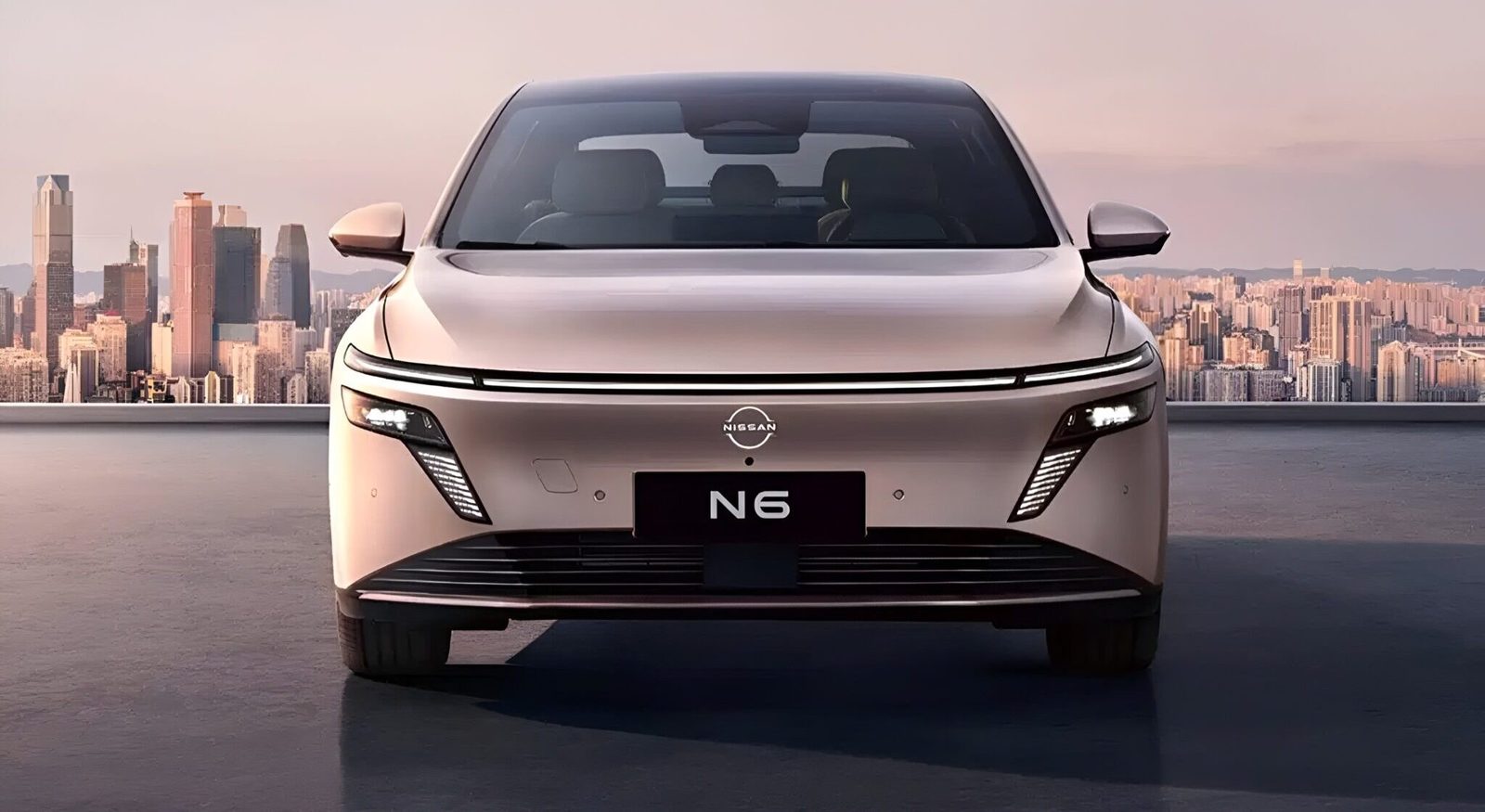 Nissan China Dongfeng Nissan N6 PHEV 2025 — экстерьер, вид сбоку, рынок internal_mvp
