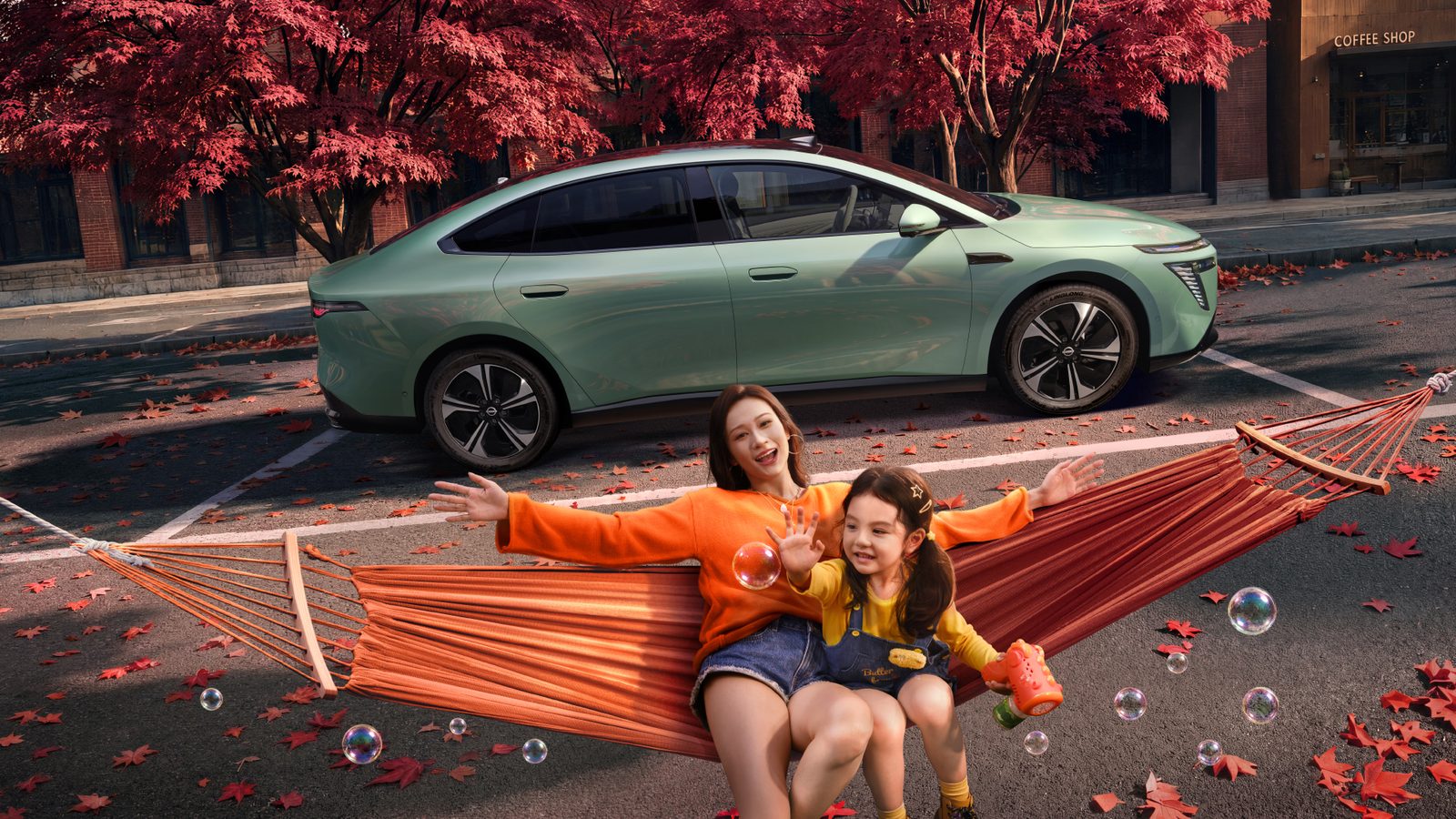 Nissan Dongfeng Nissan N7 MY2027 — экстерьер, вид сбоку, рынок China OEM