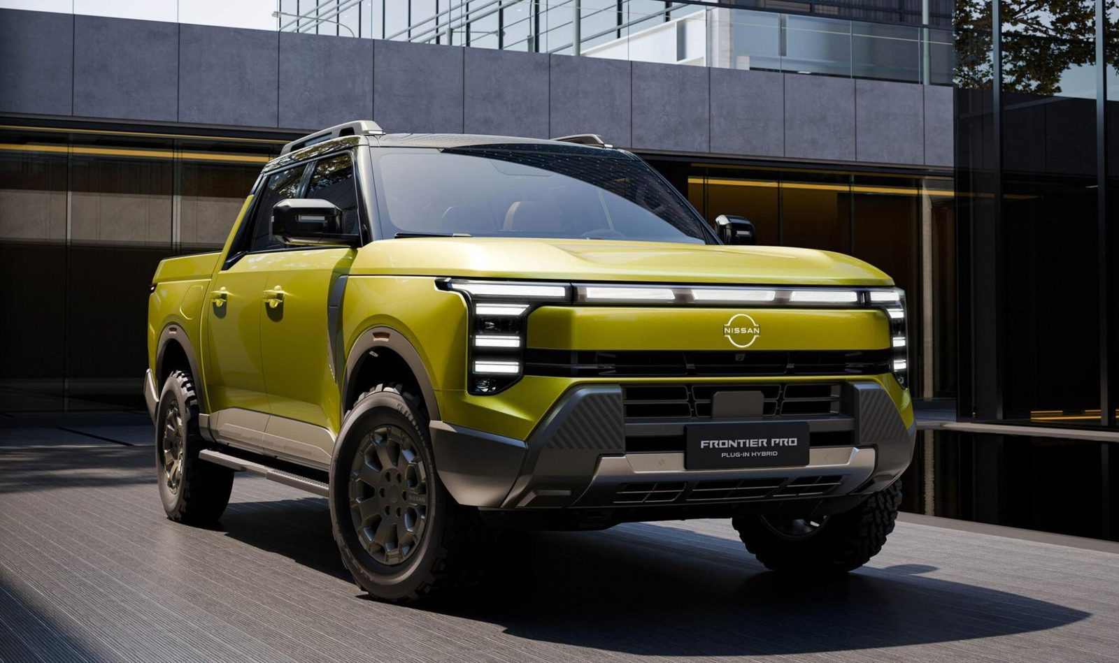Nissan China Zhengzhou Nissan Frontier Pro PHEV 2026 — экстерьер, вид сбоку, рынок internal_mvp