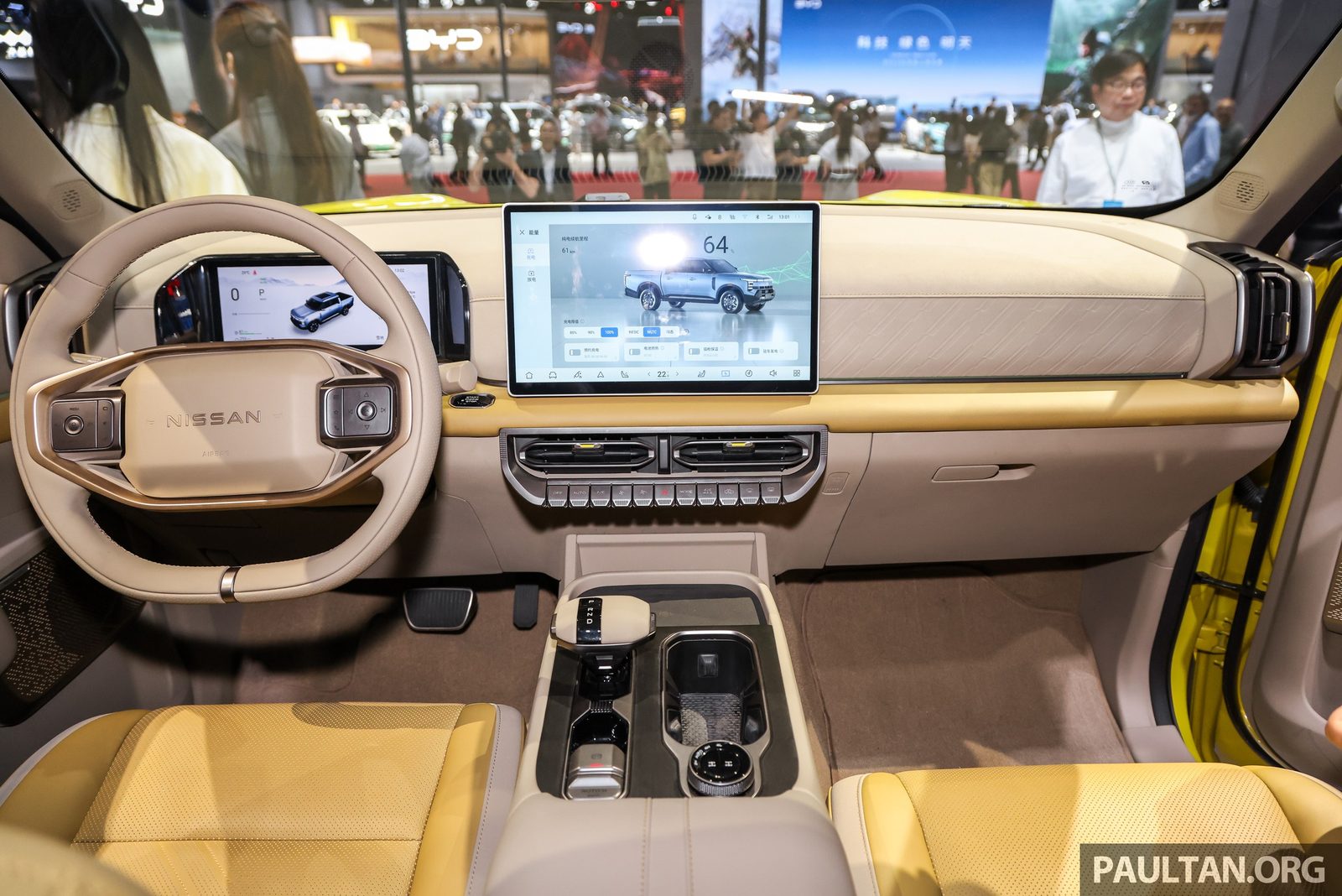 Nissan China Zhengzhou Nissan Frontier Pro PHEV 2026 — интерьер, второй ряд сидений, рынок internal_mvp