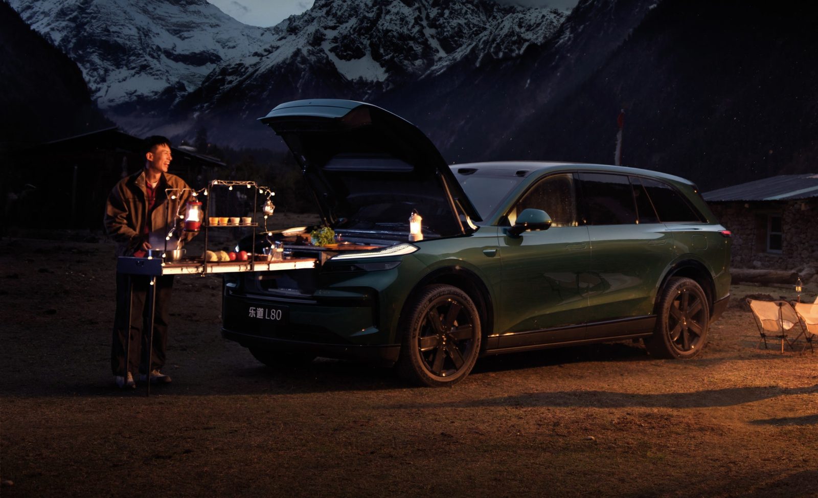 Onvo L80 2026 — экстерьер, tailgate camping, рынок China