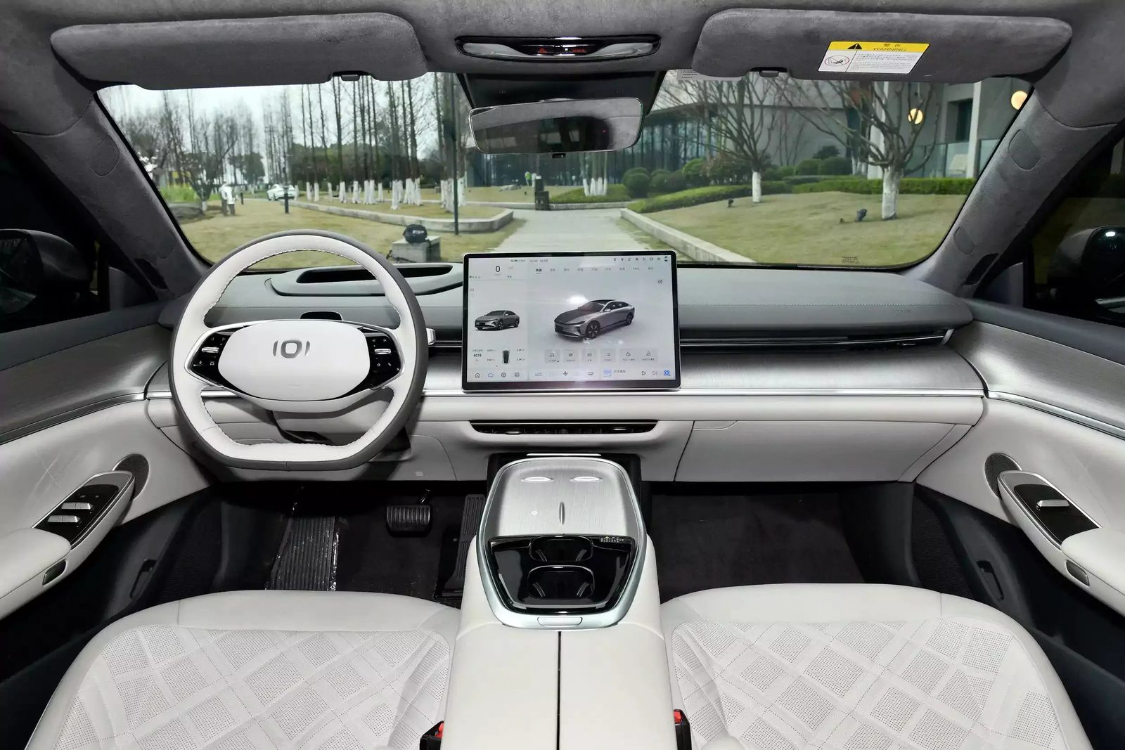 Qiyuan A07 EV 2024 — интерьер, второй ряд сидений, рынок internal_mvp