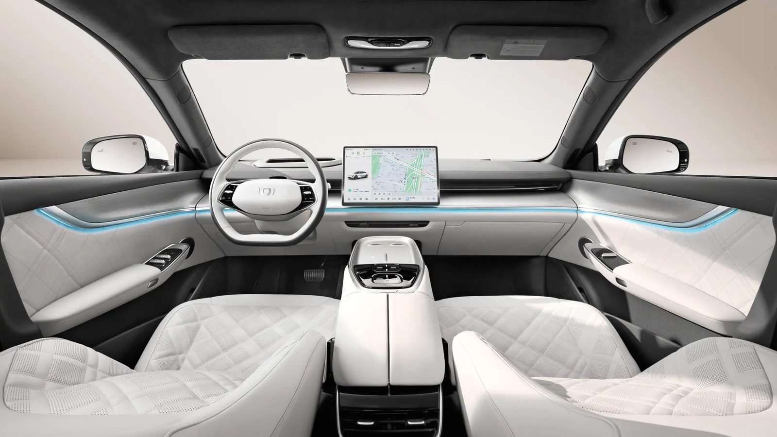 Qiyuan A07 EV 2024 — интерьер, второй ряд сидений, рынок internal_mvp