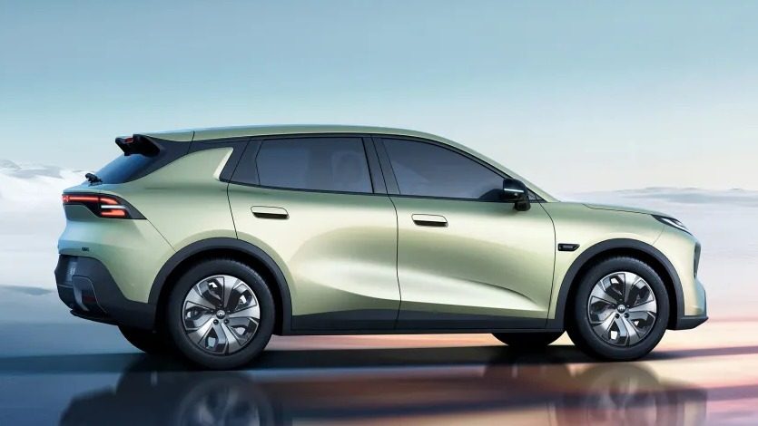 Qiyuan Q05 EV 2025 — экстерьер, side profile