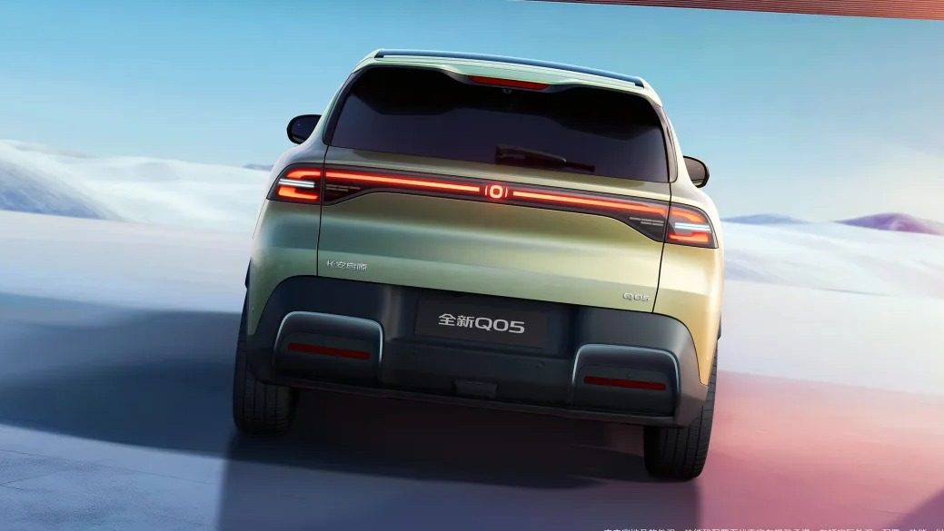 Qiyuan Q05 EV 2025 — экстерьер, вид сзади