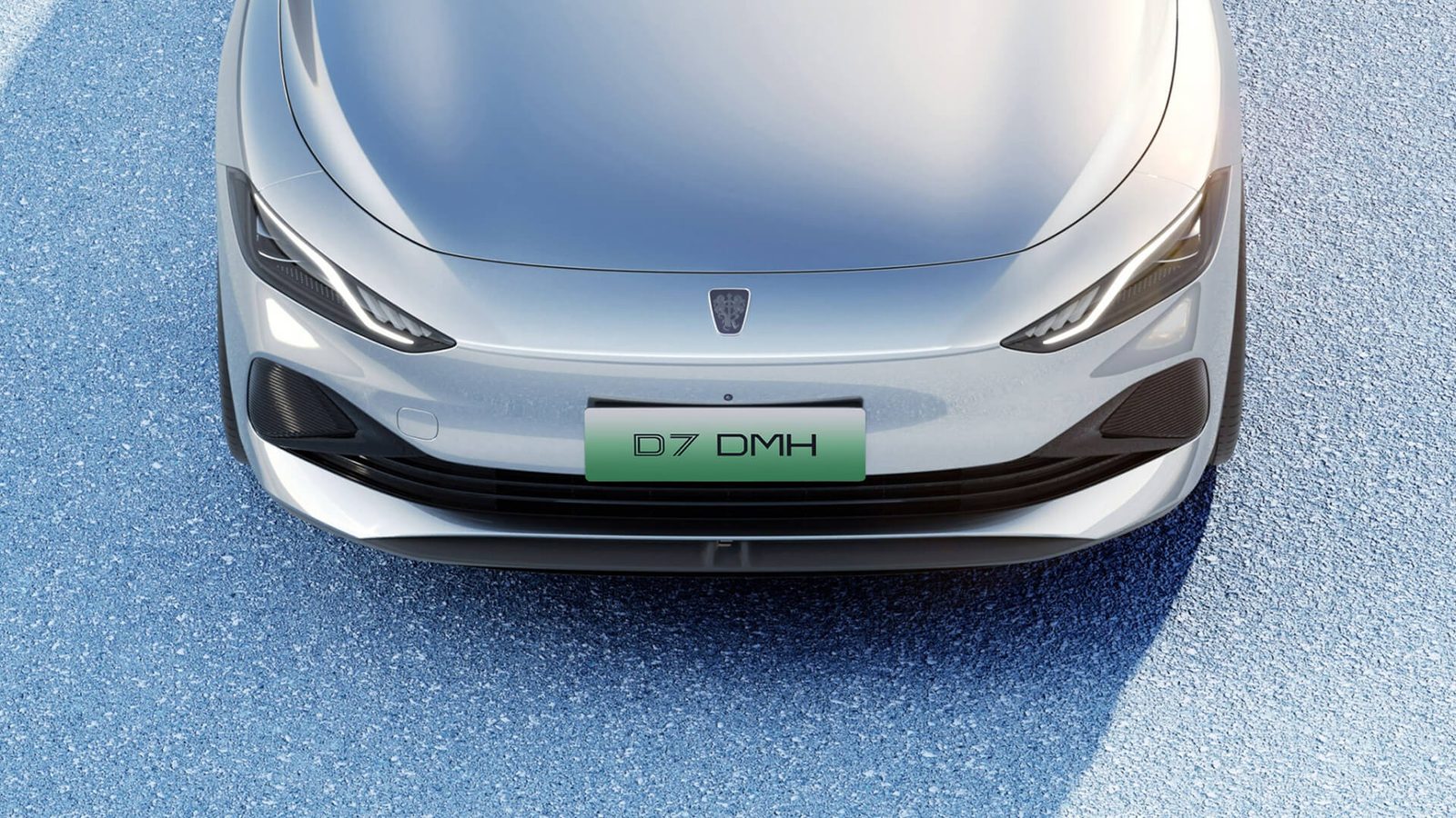 Roewe D7 DMH 2025 — экстерьер, вид спереди, рынок China