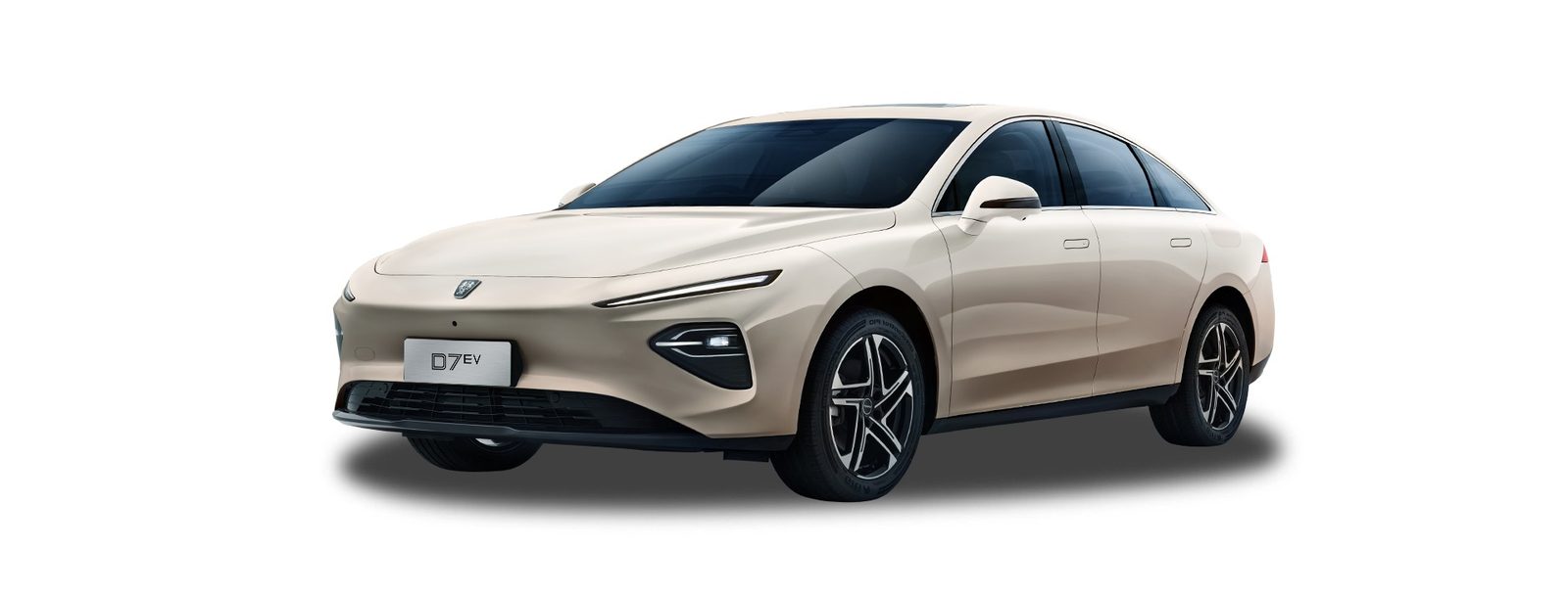 Roewe D7 EV 2026 — экстерьер, вид спереди 3/4, рынок China