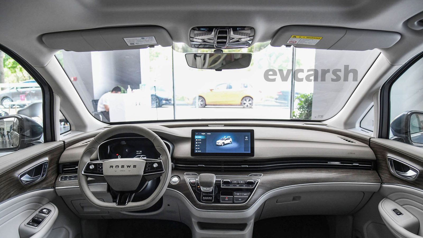 Roewe iMAX8 EV 2022 — интерьер, второй ряд сидений, рынок internal_mvp