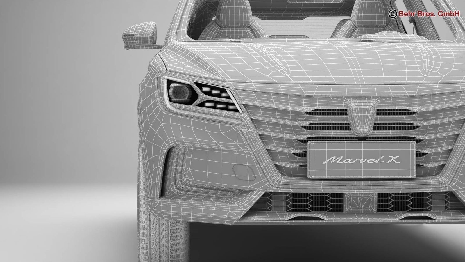 Roewe Marvel X 2018 — главное фото модели, интерьер, передняя панель, рынок internal_mvp
