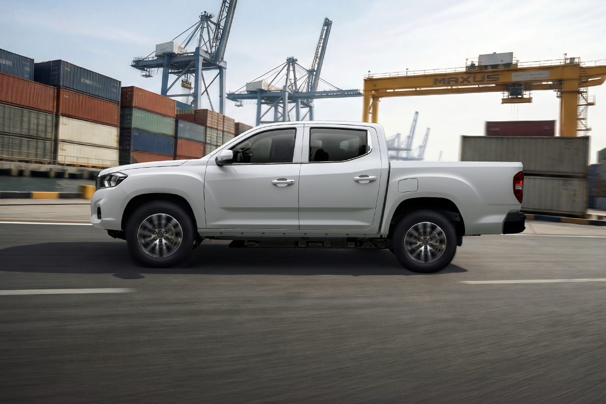 SAIC Maxus Pickup China Xingji EV / Interstellar EV 2026 — экстерьер, side 3q, рынок China