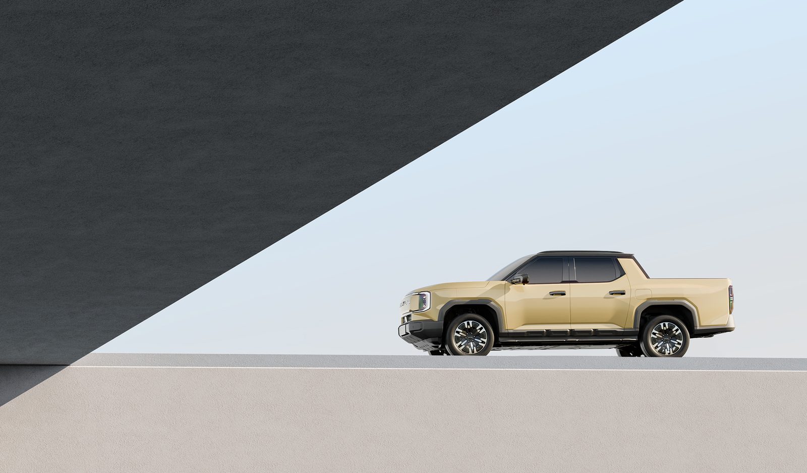 SAIC Motor Maxus eTerron 9 / Interstellar X EV 2025 — экстерьер, side profile, рынок global