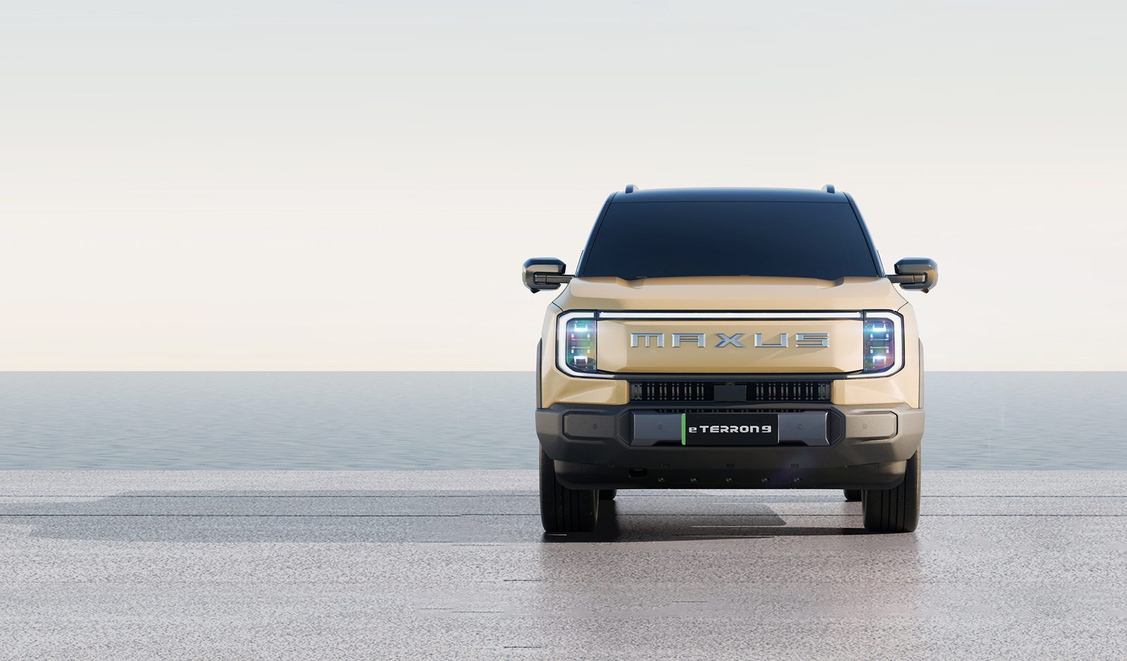 SAIC Motor Maxus eTerron 9 / Interstellar X EV 2025 — экстерьер, вид спереди, рынок global