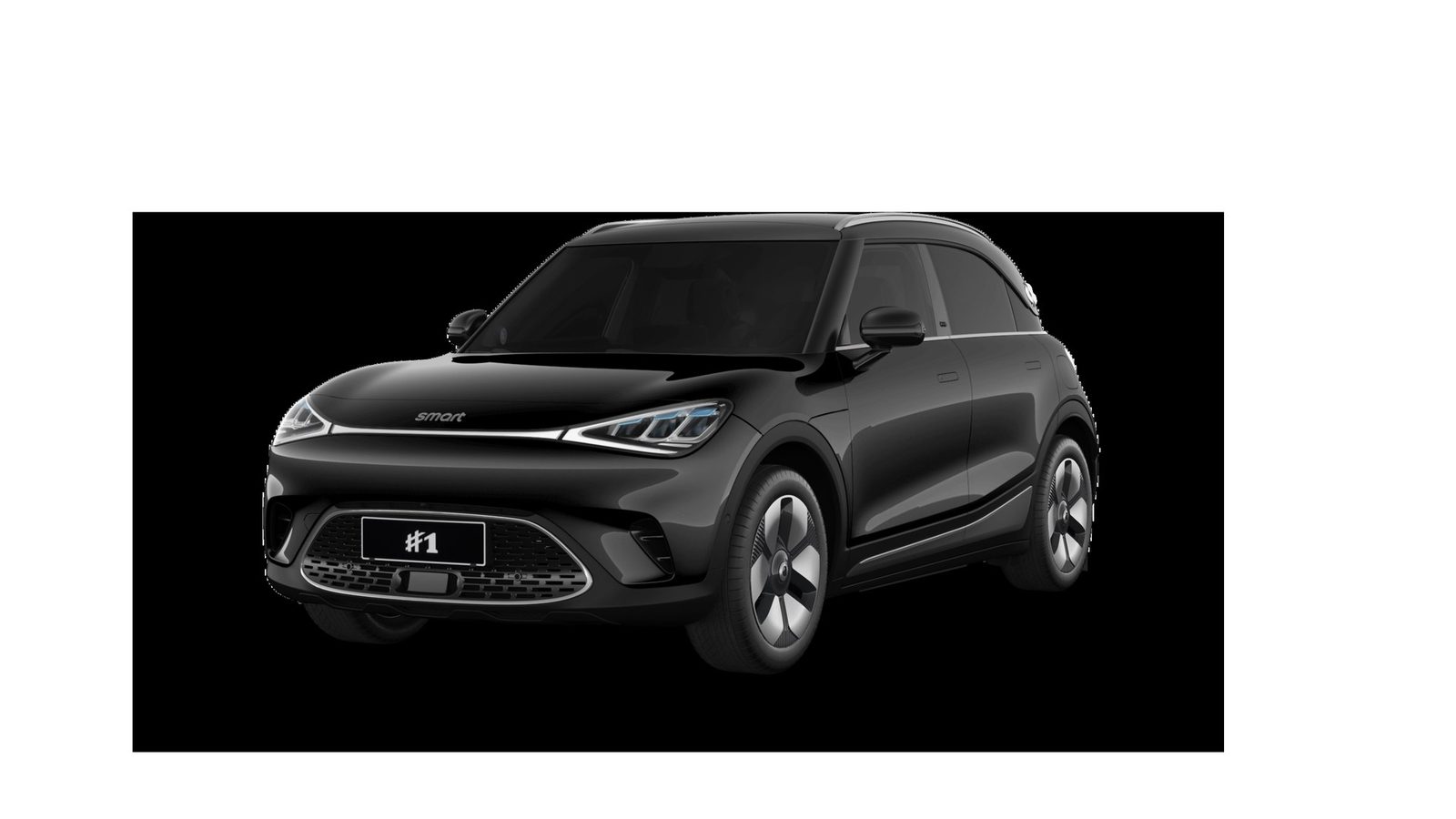 Smart #1 2025 — экстерьер, studio front 3q, рынок China