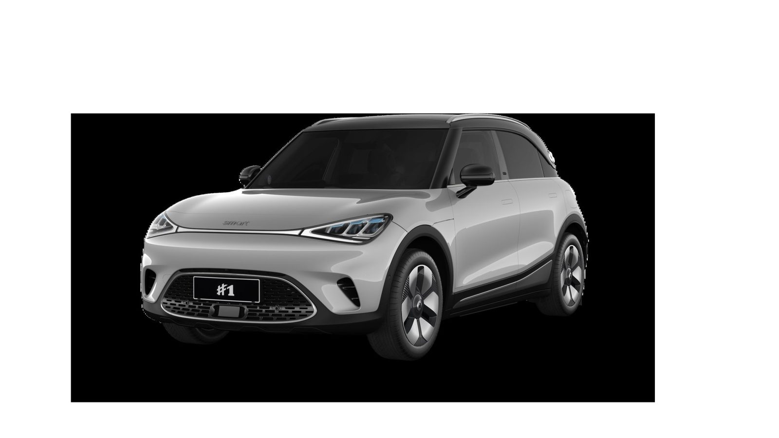 Smart #1 2025 — экстерьер, studio front 3q, рынок China