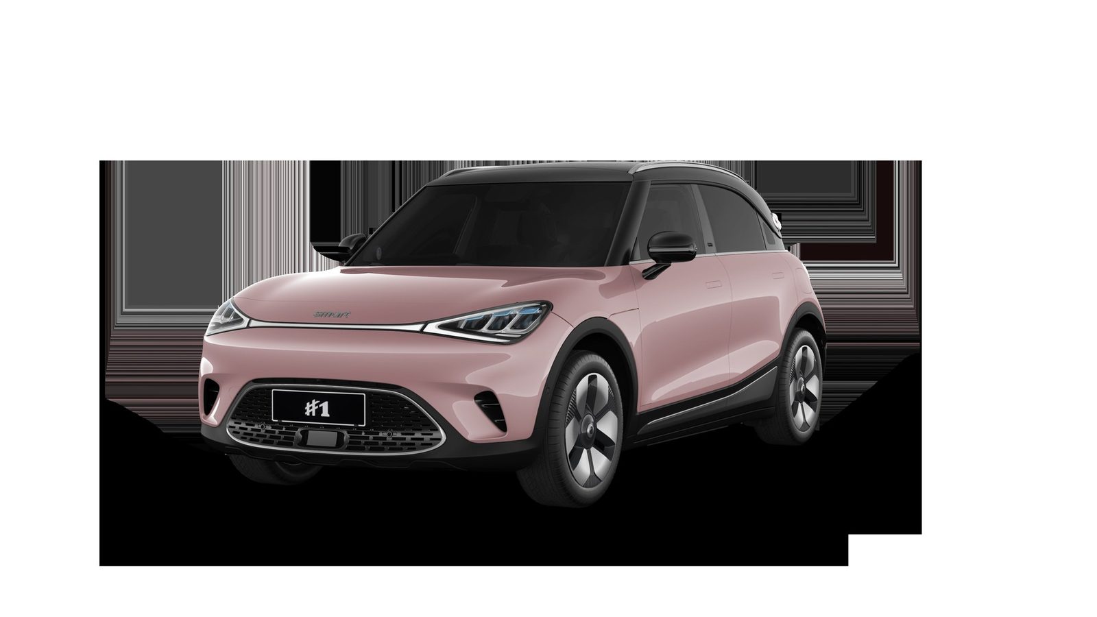 Smart #1 2025 — экстерьер, studio front 3q, рынок China