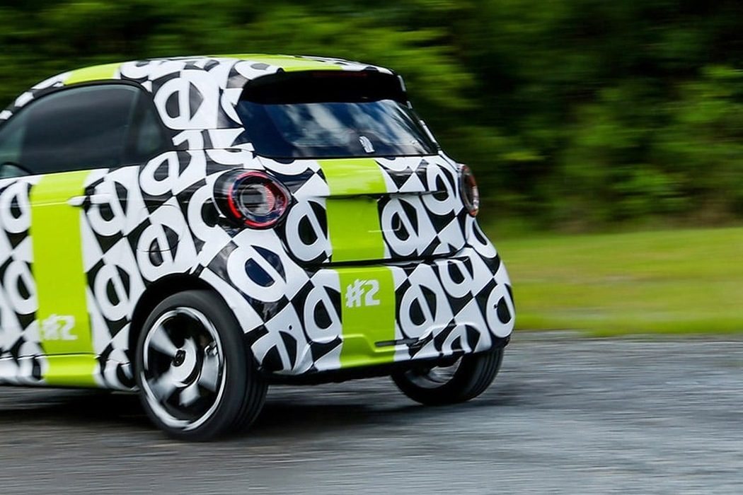 Smart #2 2026 — экстерьер, rear body detail, рынок Global 2026 preproduction testing