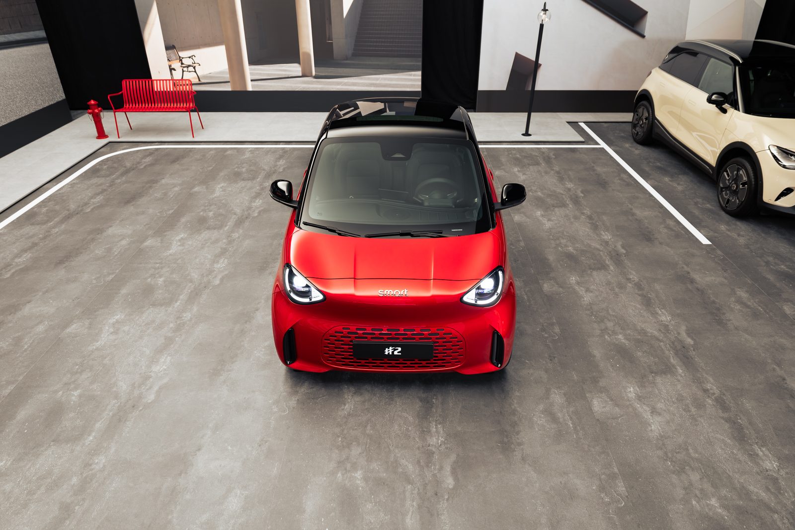 Smart #2 2026 — экстерьер, front high angle, рынок Europe / global production launch
