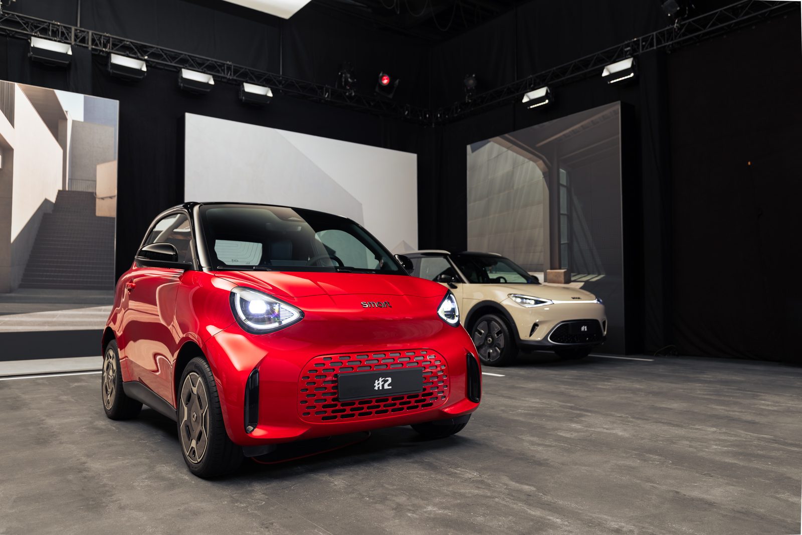 Smart #2 2026 — экстерьер, front three quarter close, рынок Europe / global production launch