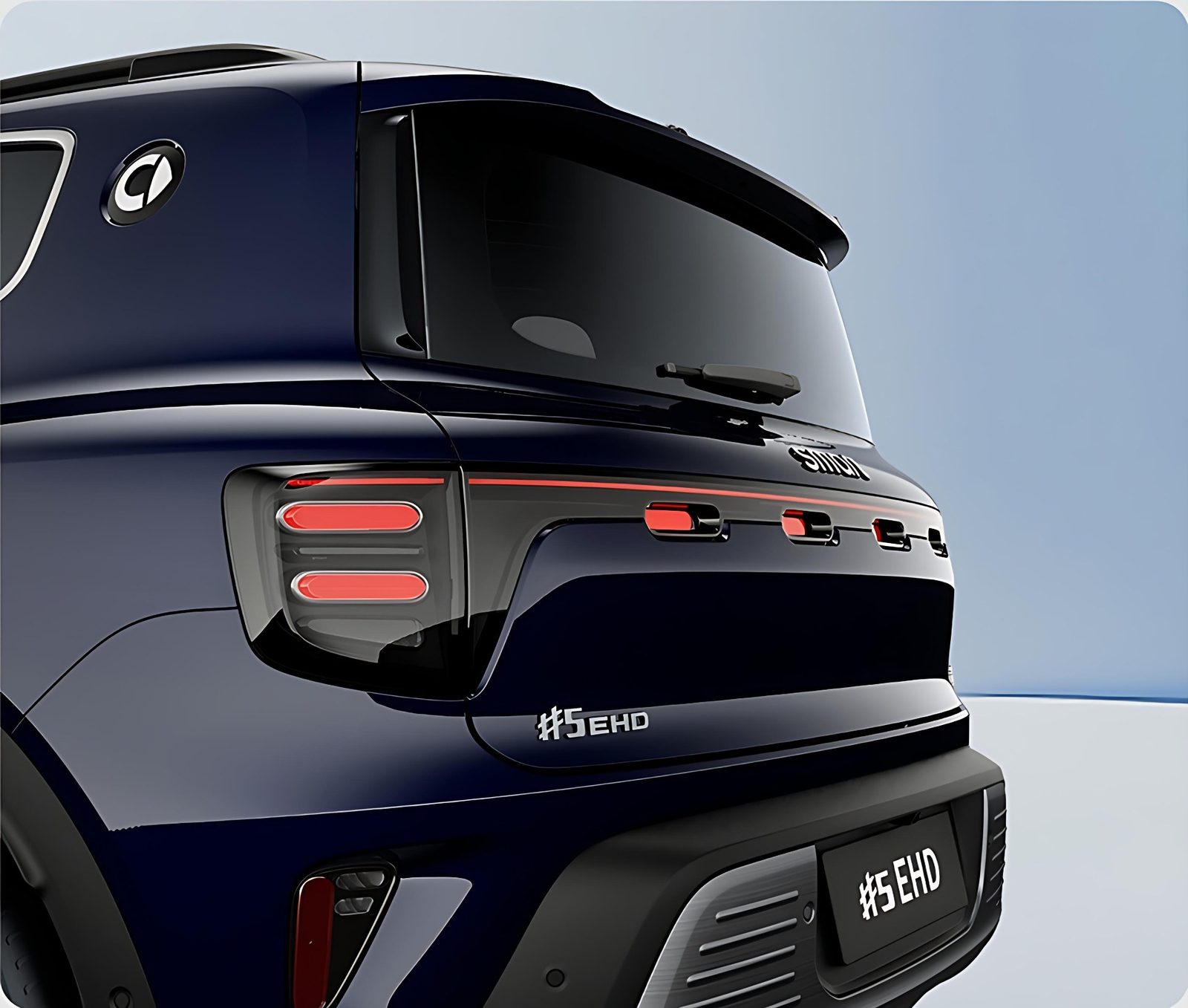 Smart #5 EHD Super Hybrid 2026 — главное фото модели, экстерьер, вид спереди 3/4, рынок internal_mvp