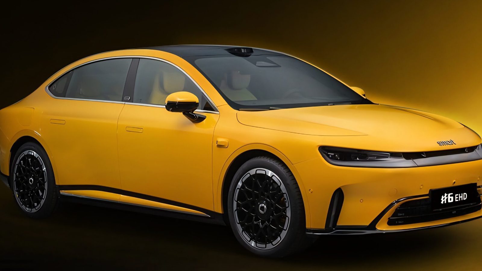 Smart #6 EHD Super Hybrid 2026 — экстерьер, вид спереди 3/4