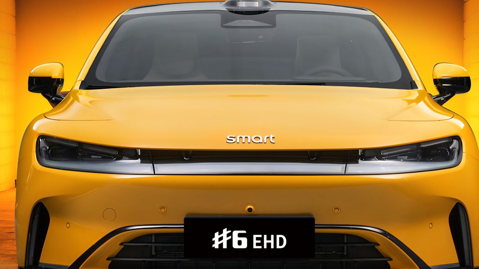 Smart #6 EHD Super Hybrid 2026 — экстерьер, вид спереди