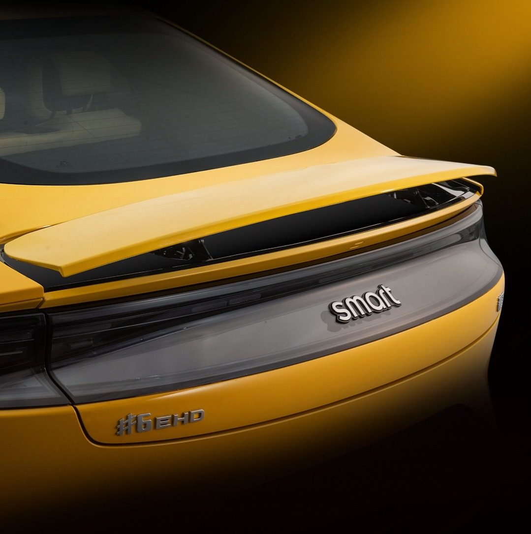 Smart #6 EHD Super Hybrid 2026 — экстерьер, rear detail