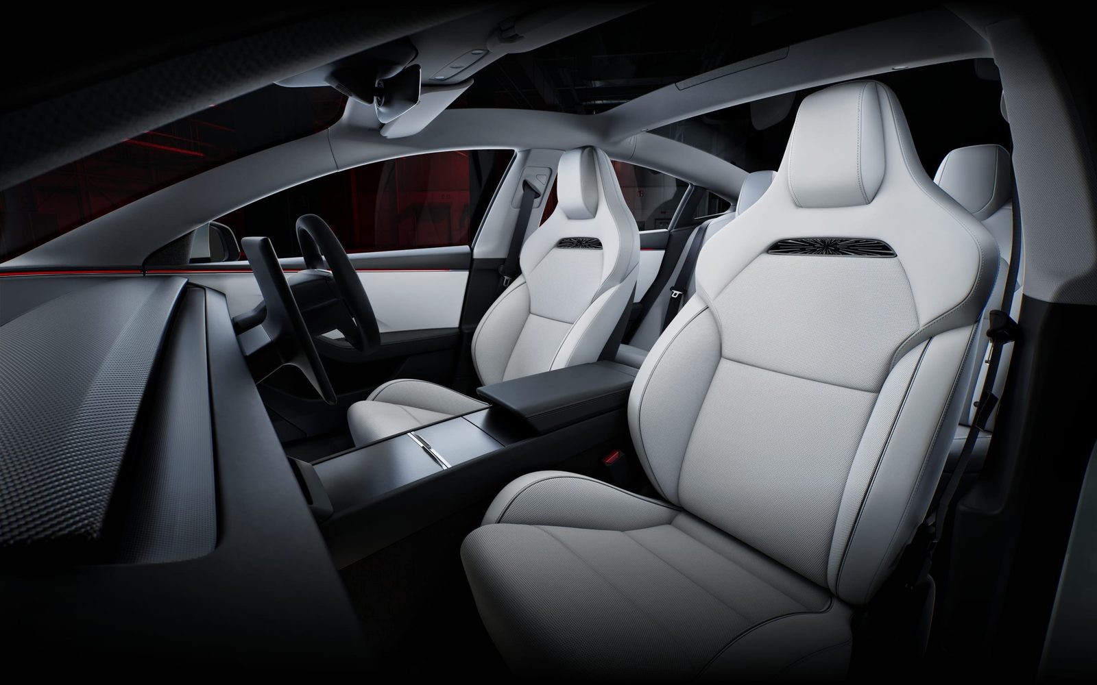 Tesla Model 3 China 2023 — главное фото модели, интерьер, передняя панель, рынок internal_mvp