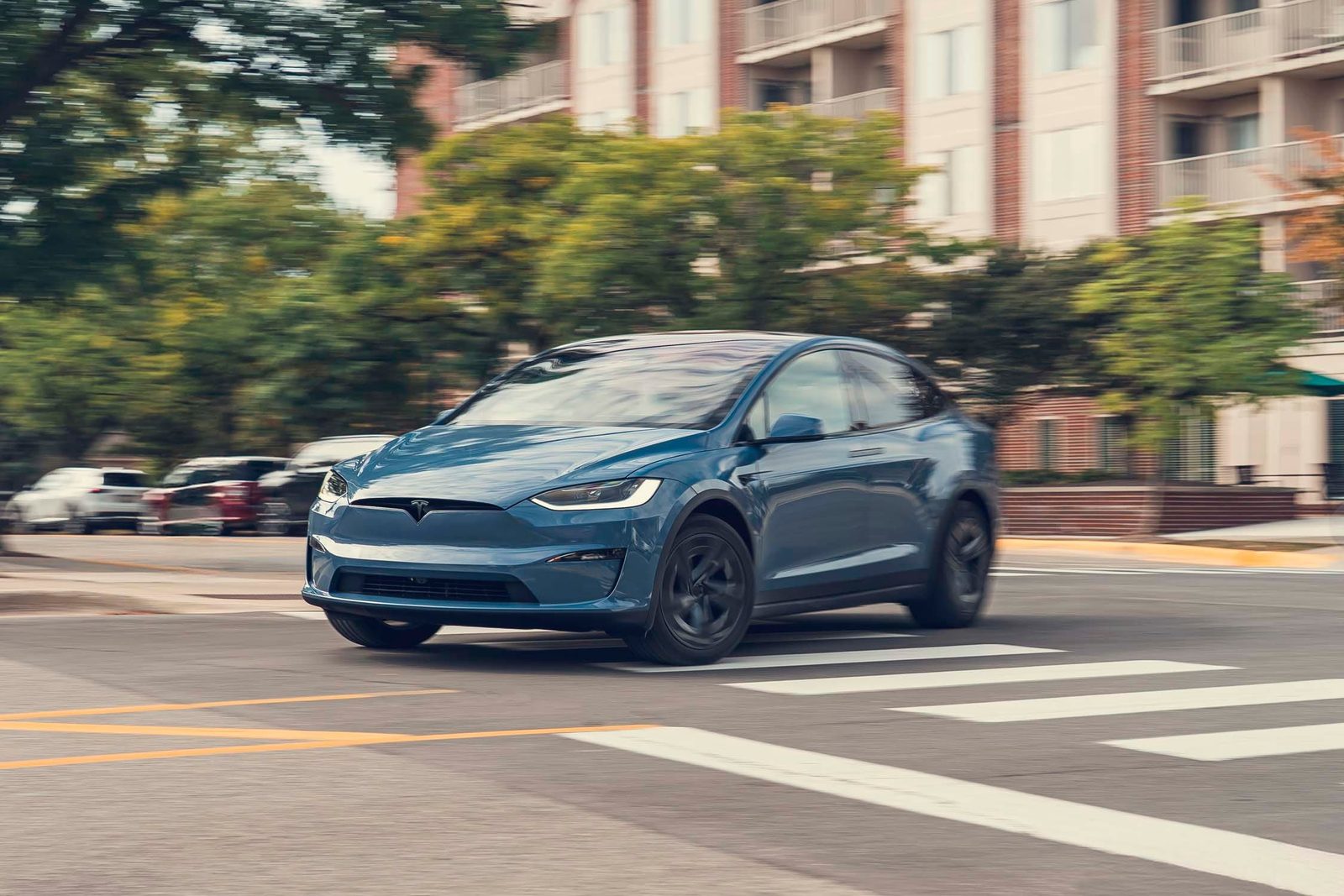 Tesla Model X US: экстерьер