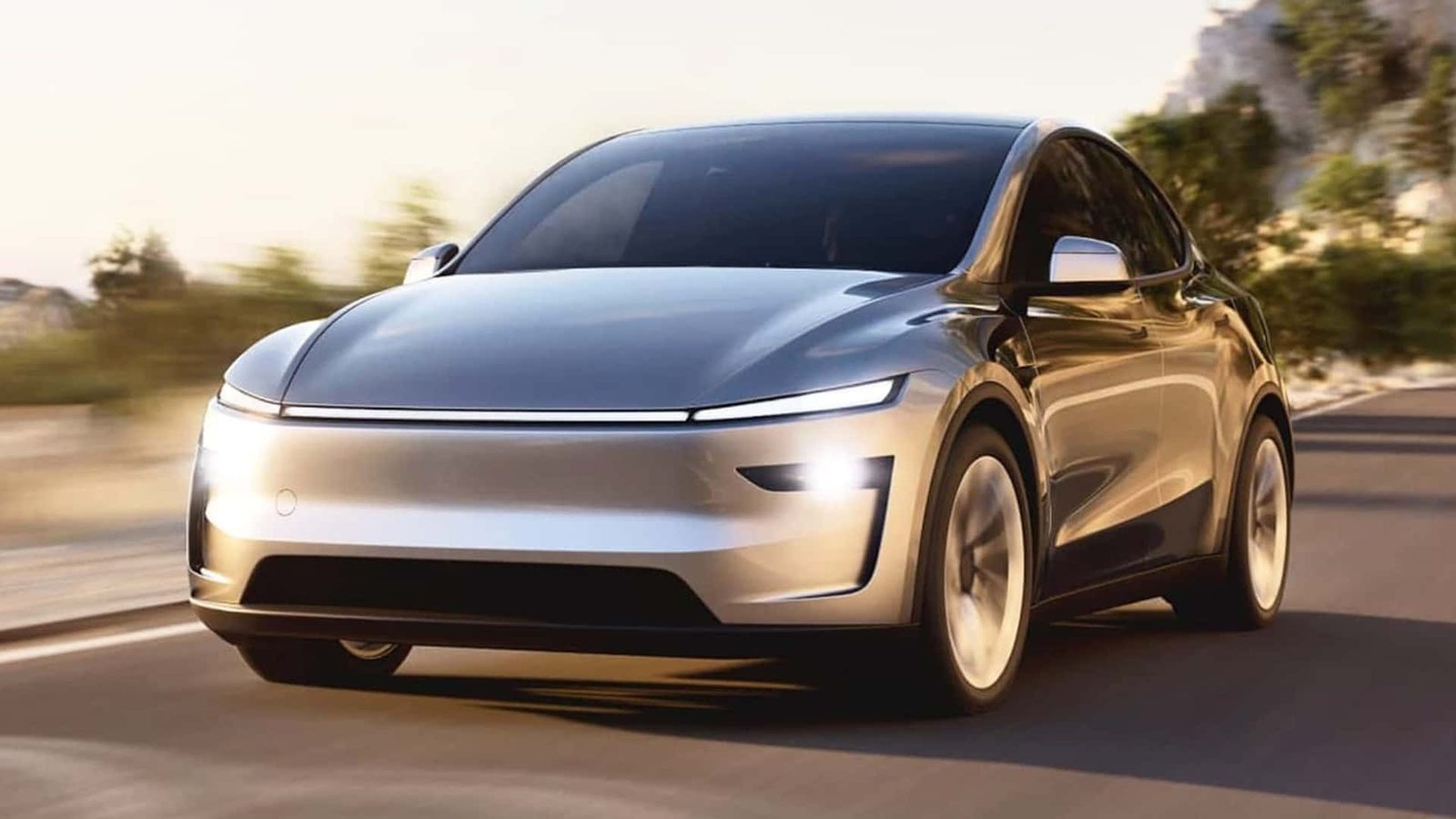 Tesla Model Y China 2025 — экстерьер, вид сбоку, рынок internal_mvp