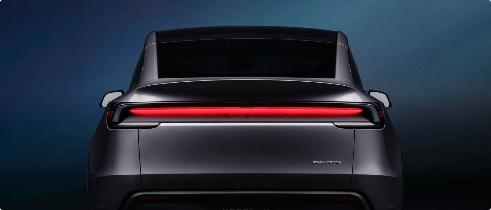 Tesla Model Y China 2025 — экстерьер, tail light detail, рынок internal_mvp