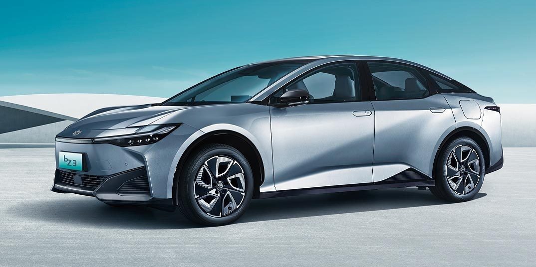 Toyota bZ3 China 2026 — экстерьер, side profile alt, рынок internal_mvp