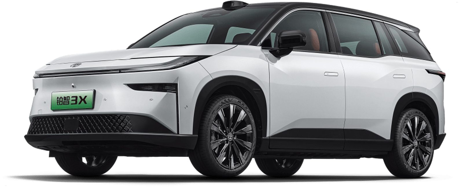 Toyota bZ3X China 2026 — главное фото модели, экстерьер, вид спереди 3/4, рынок internal_mvp
